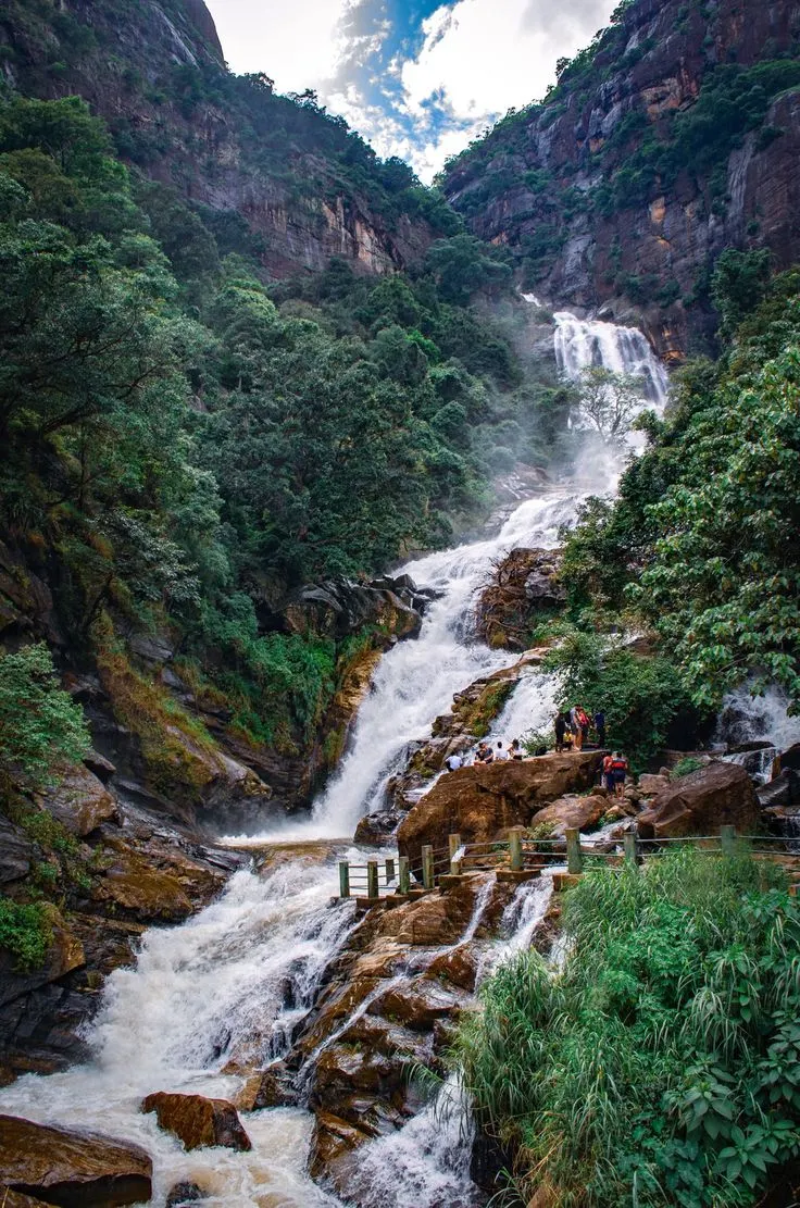 RAVANA'S WATER FALL tourist attraction near Nine Arch Holiday Resort Ella